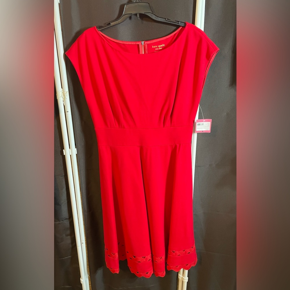 Kate Spade Dress: Large/Red